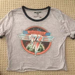 Van Halen vintage crop top!